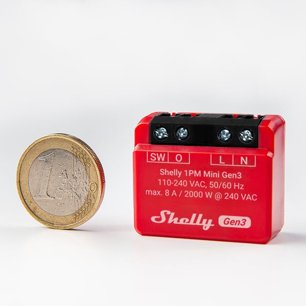 Shelly Plus 1PM Mini Gen 3