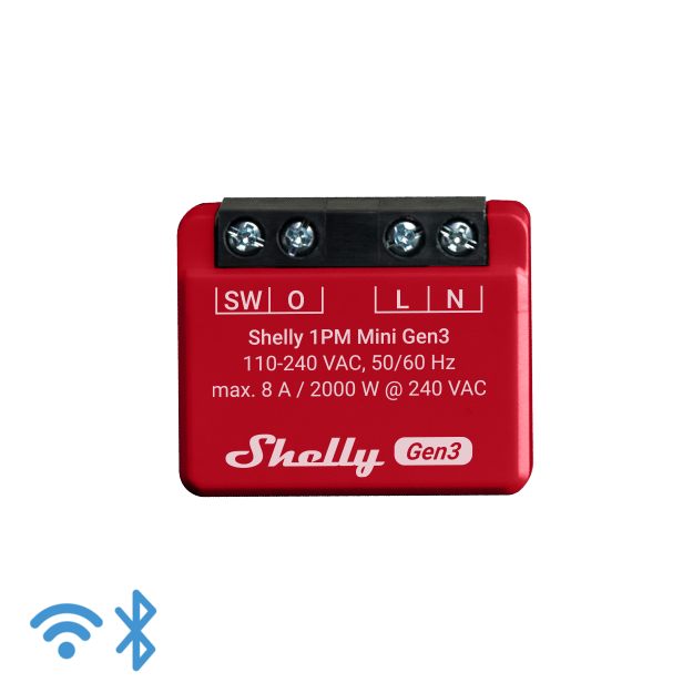 Shelly Plus 1PM Mini Gen 3