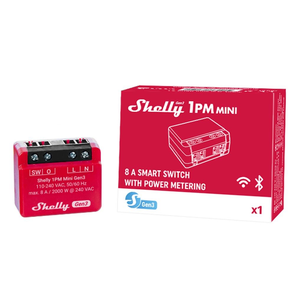 Shelly Plus 1PM Mini Gen 3