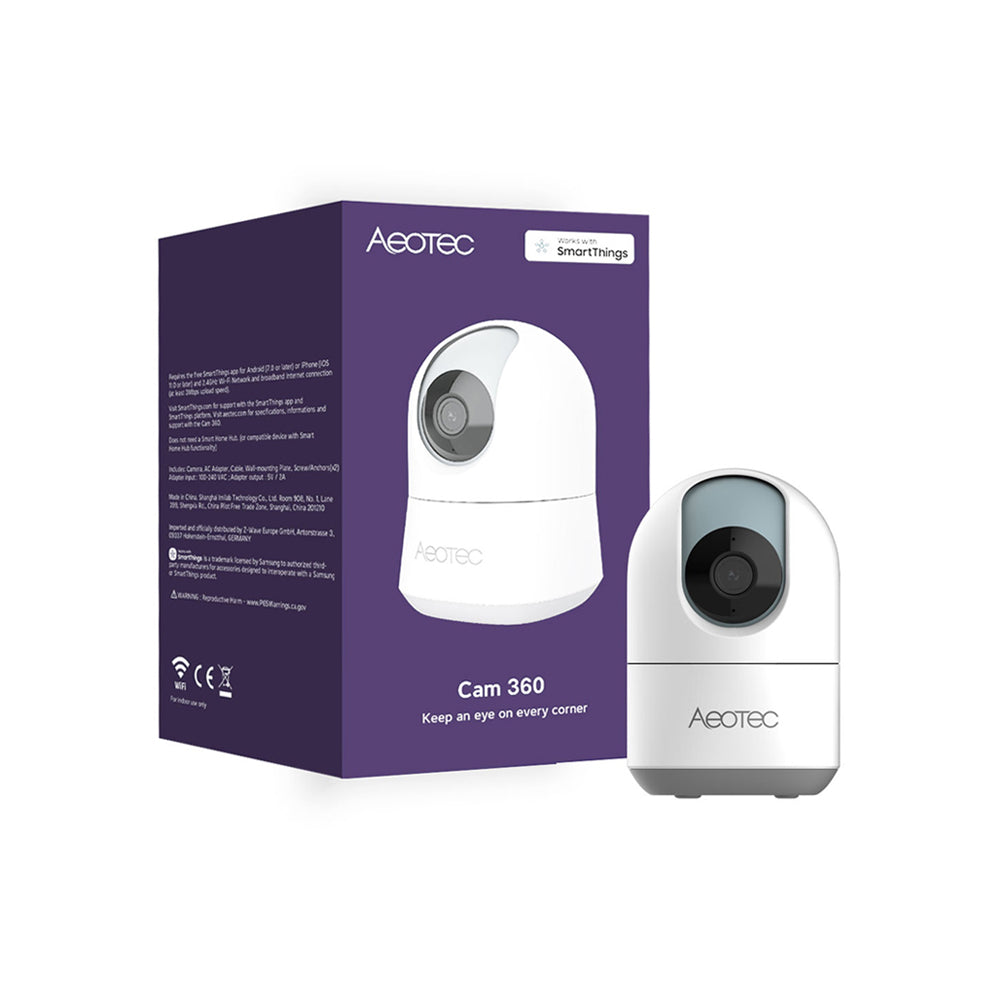 Aeotec SmartThings Cam 360