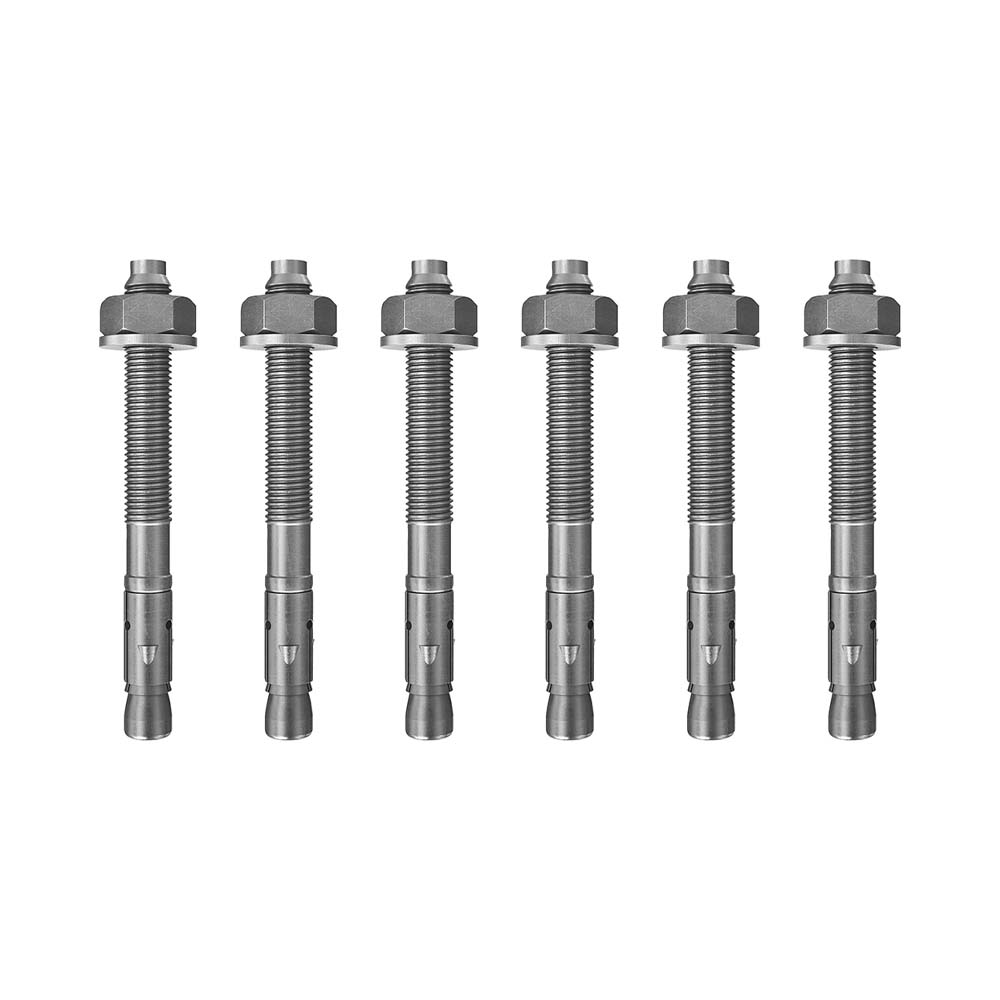 TECHNIVOLT 6 pcs stainless steel bolt anchor for stainless steel stand