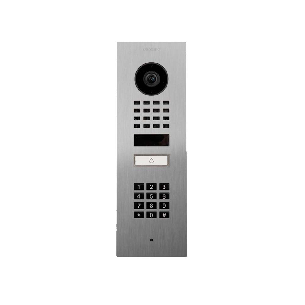 Doorbird IP Video Door Station D1101KV Flush-mount stainless steel V2A. brushed