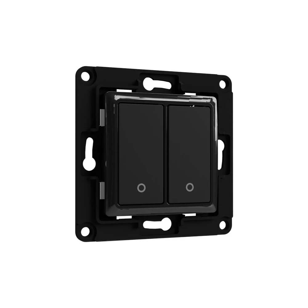 Shelly Wall Socket EU Black