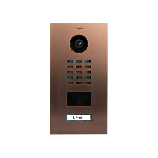 Doorbird  IP Video Door Station D2101V Bronze - (flush-/surface mounting housing sold separately)