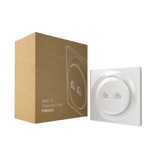 FIBARO Walli N Ethernet Outlet White