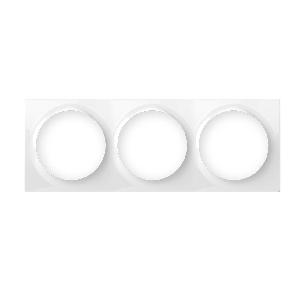 FIBARO Walli Triple Cover Plate White